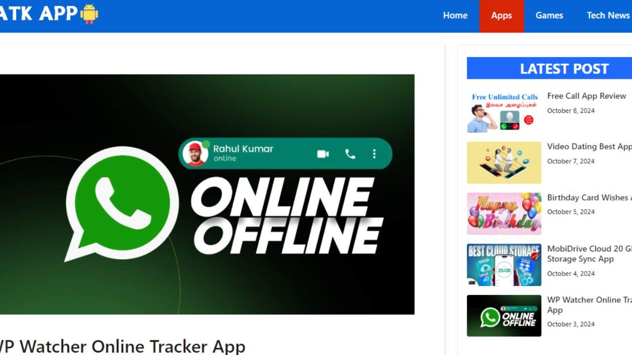 Atkapp.in WhatsApp Tracker App Review: Is It Legit or Fake? 2025 ...