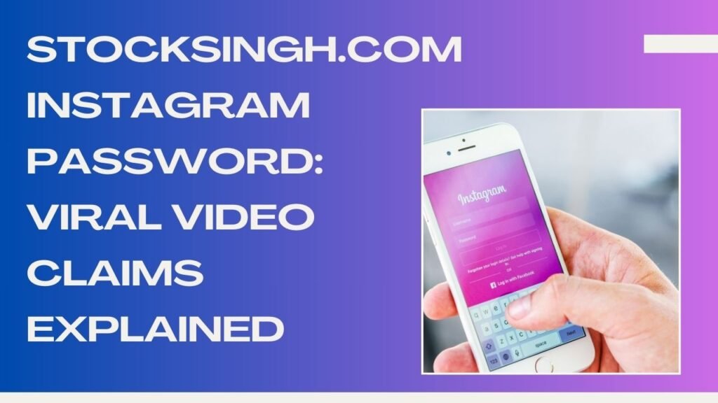 stocksingh com instagram password