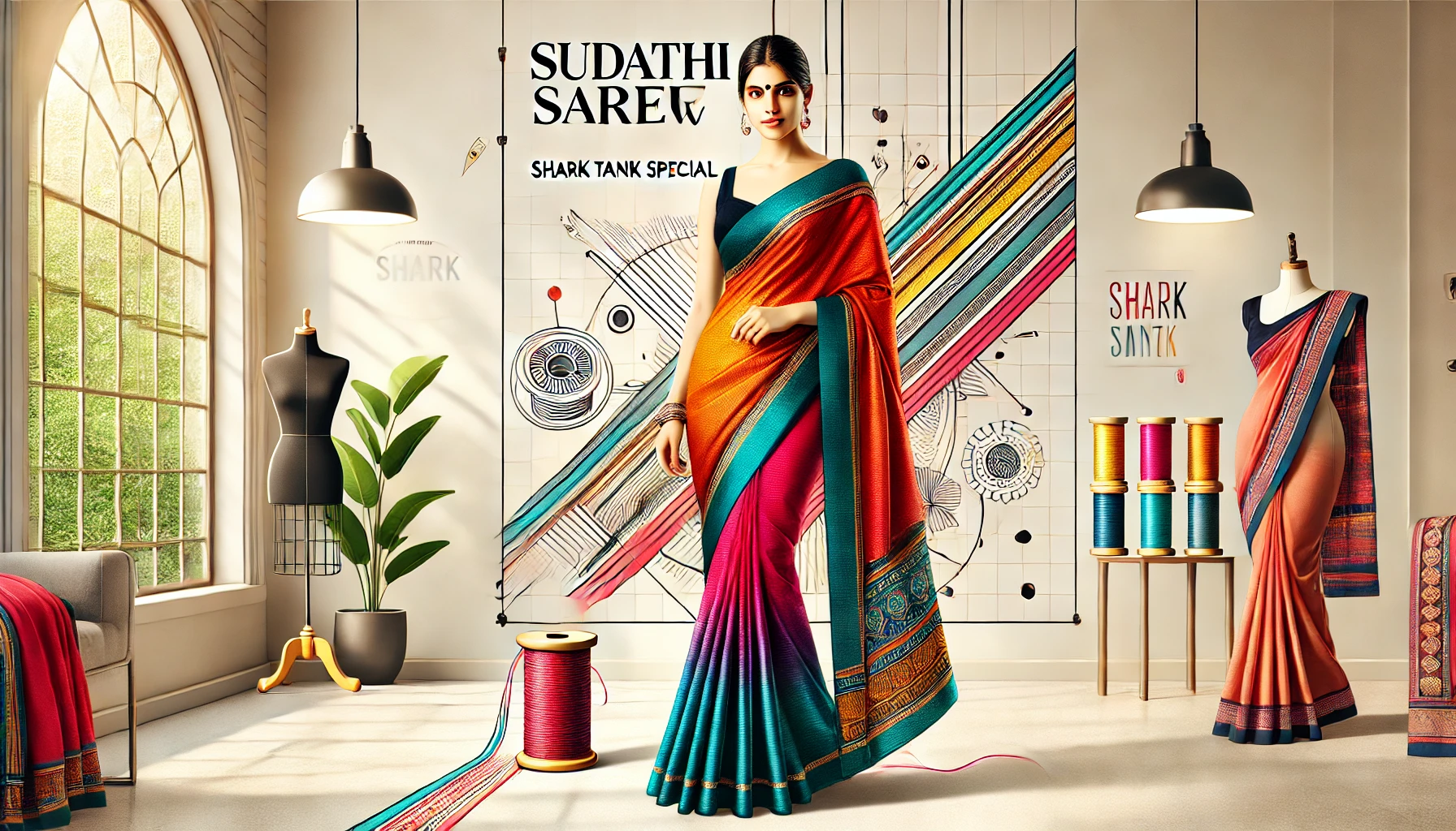 sudathi saree review shark tank