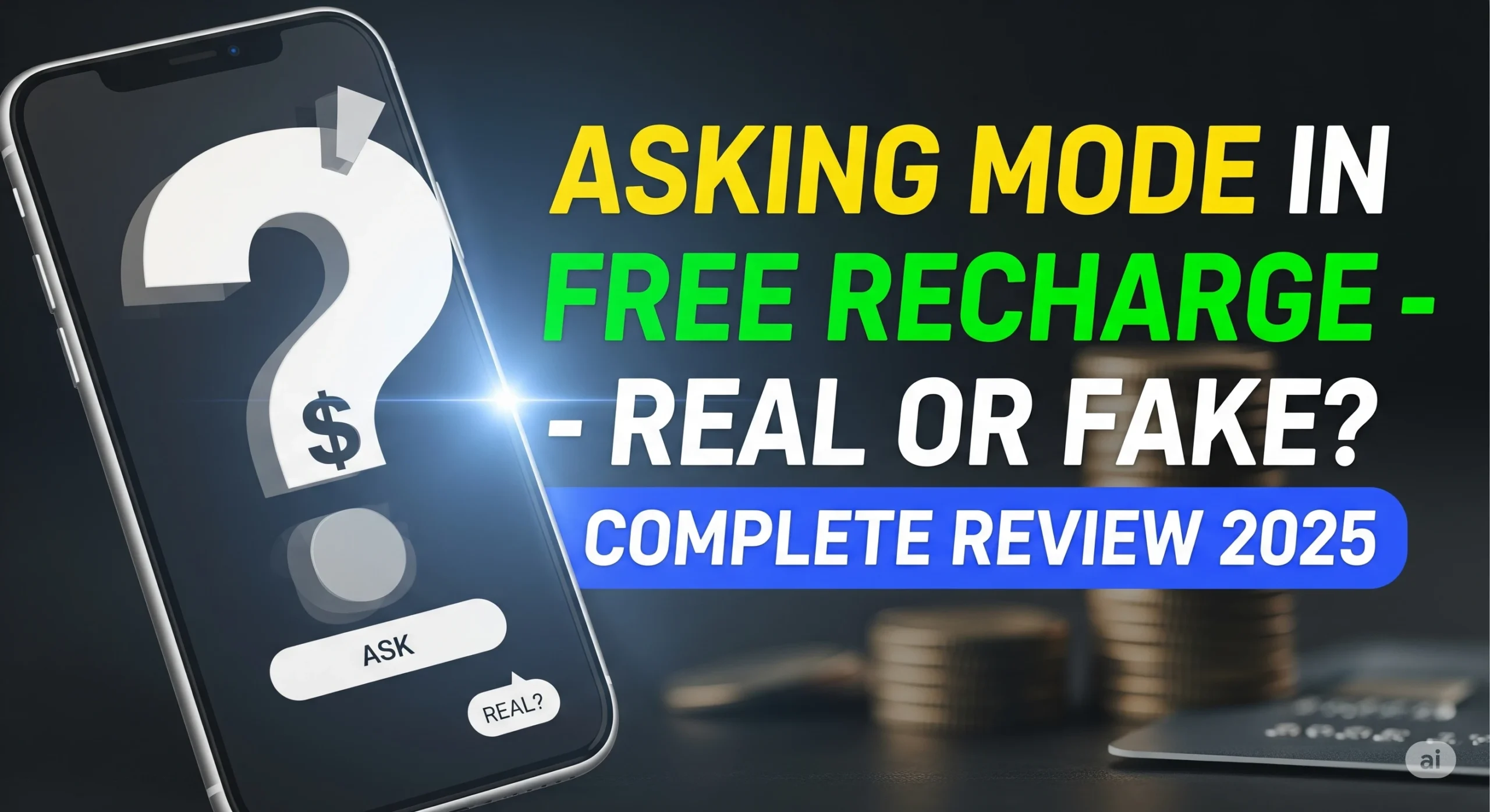 Asking Mode in Free Recharge