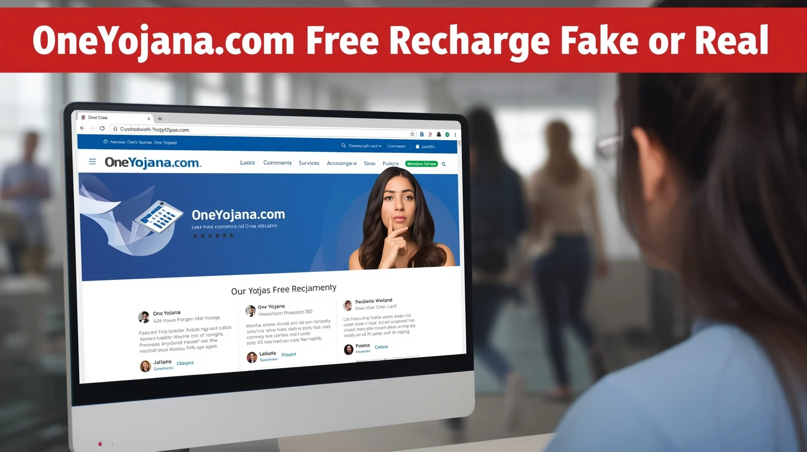 OneYojana (.com) Free Recharge Fake or Real?